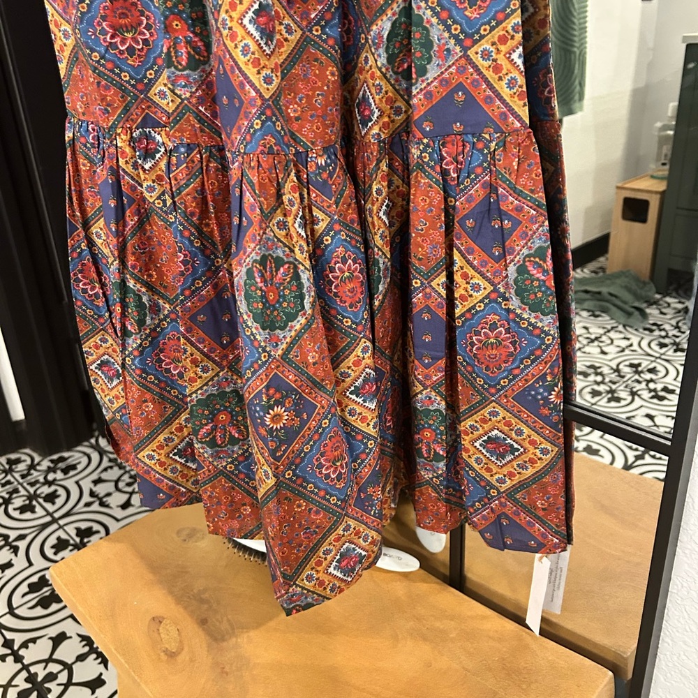 Christy Dawn Brynne Dress petite patchwork XS - Picture 5 of 6